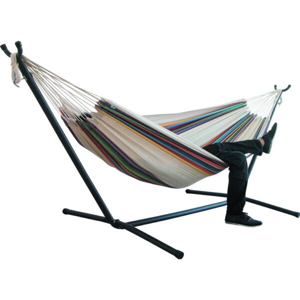 Two person Hammock Camping Thicken Swinging Chair Outdoor Hanging Bed Canvas Rocking Chair Not with Hammock 1