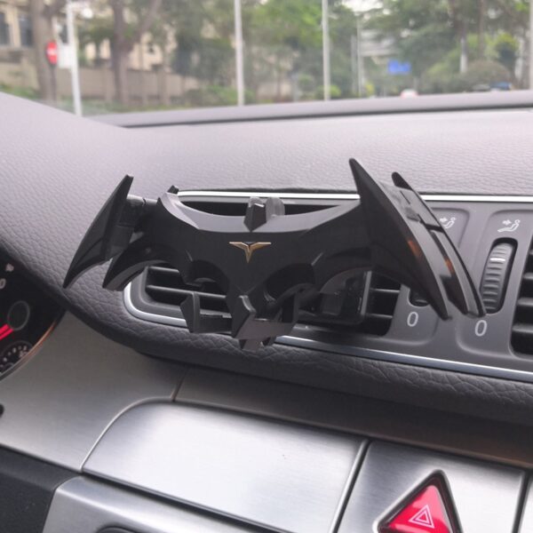 Universal Cool Batman Car Phone Mount Mobile Phone Air In Support No Vent Holder Holder Magnetic 4
