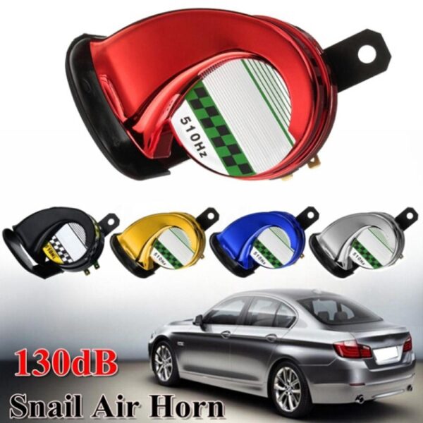 Universal Horn Speeker 12V 130DB Waterproof Super Loud Car Motorcycle Motorbike Truck Boat Electric Loud Snail 1