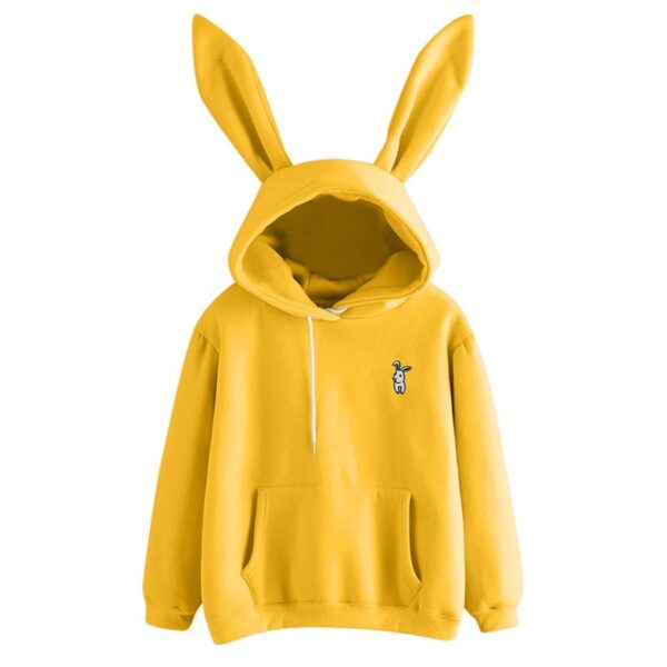 Mga Babaye nga Cute Bunny Printed Girl Hoodie Casual Long Sleeve Sweatshirt Pullover Ears Plus Size Top Sweatershirt 4.jpg 640x640 4