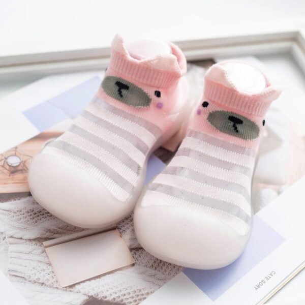 bebek çorap ayakkabıları yaz sevimli hayvan tarzı bebek evi kaymaz zemin çorapları yumuşak kauçuk alt 2.jpg 640x640 2