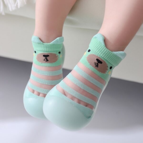 baby sock shoes summer cute animal style baby home non slip floor socks soft rubber