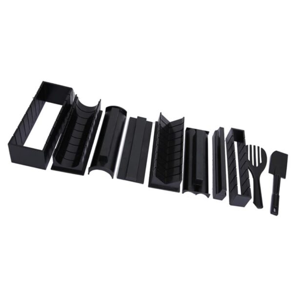 10pcs Sushi Maker Rice Mold High Quality Japanese Rice Ball Cake Roll Mold Multifunctional Mould Making 5