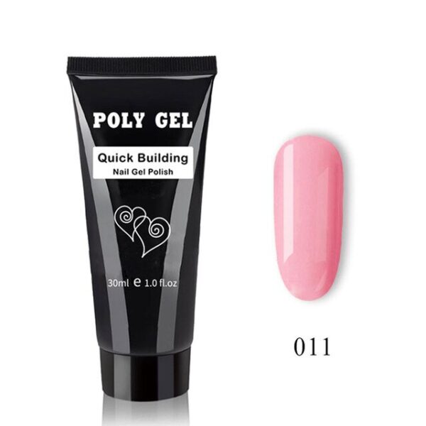 14pcs set Poly Gel Set LED Clear UV Gel Varnish Nail Polish Art Kit Quick Building 4..jpg 640x640 4