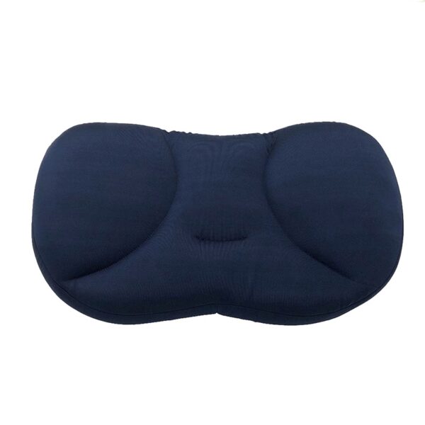 3D 枕頭人體工學記憶泡沫枕頭可水洗旅行頸枕顆粒枕 3D 枕頭睡眠靠墊微型 5