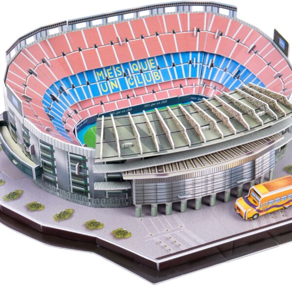 Classic Jigsaw DIY 3D Puzzle World Football Stadium European Soccer Playground Assembled Building Model Puzzle Toys 1