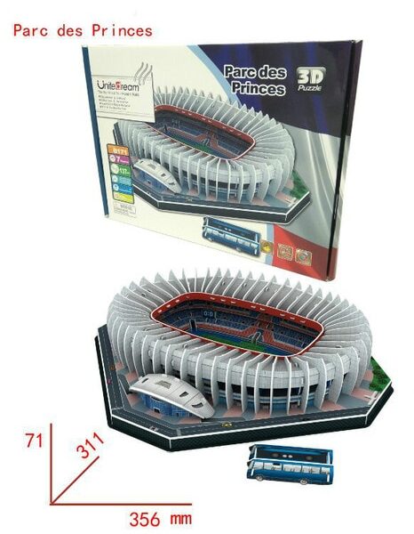 Classic Jigsaw DIY 3D Puzzle World Football Stadium European Soccer Playground Assembled Building Model Puzzle Toys 12.jpg 640x640 12