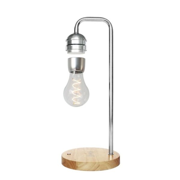 Novelty LED Magnetic Levitation Bulb Hover Floating Desk Lamp Magic Black Tech Wireless Charger for Phone 1.jpg 640x640 1