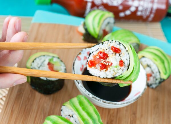 rețetă tutorial sushi de mazăre și creioane 0538