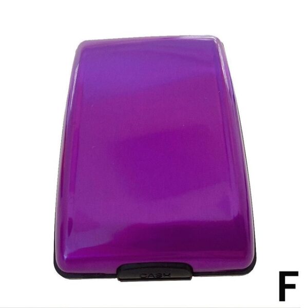 1 pc Aluminium Bankcard Blocking Hard Case Wallet Credit Card Anti RFID Scanning Protect Card Holder 2.jpg 640x640 2