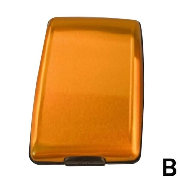 1 pc Aluminium Bankcard Blocking Hard Case Wallet Credit Card Anti RFID Scanning Protect Card Holder 4.jpg 640x640 4