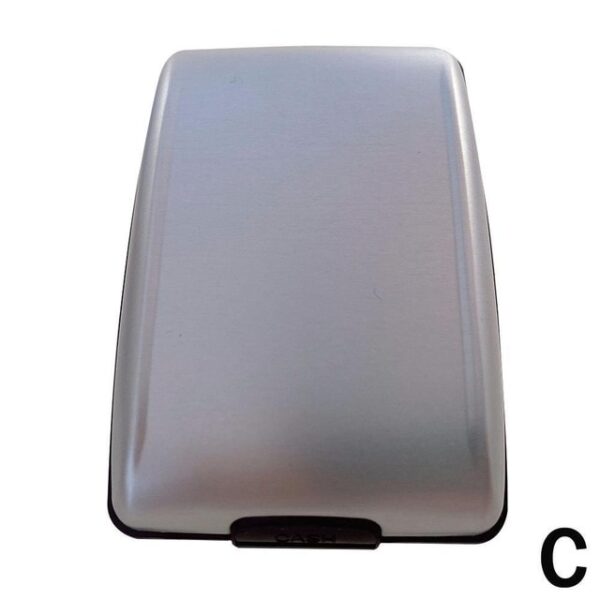 1 pc Aluminium Bankcard Blocking Hard Case Wallet Credit Card Anti RFID Scanning Protect Card Holder 5.jpg 640x640 5