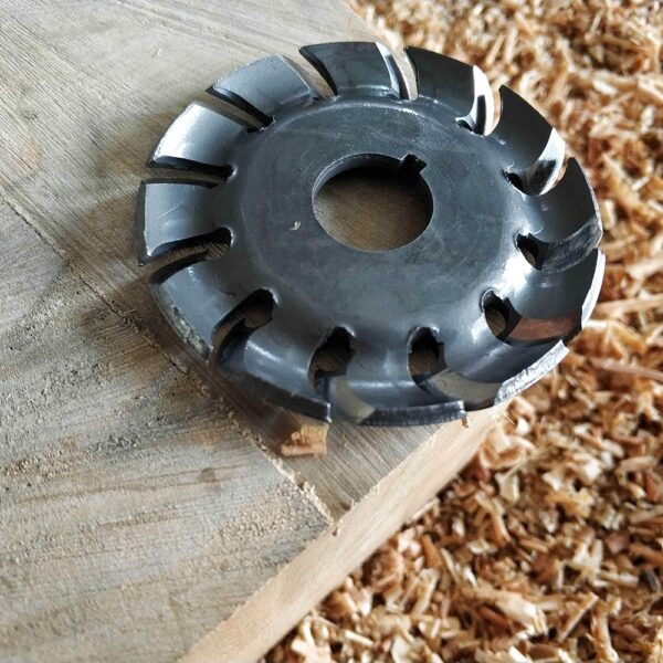 12 Gigi 16mm Bore 65mm Wood Shaping Disc Grinder Disc Wood Shaping Disc Grinder Untuk 100