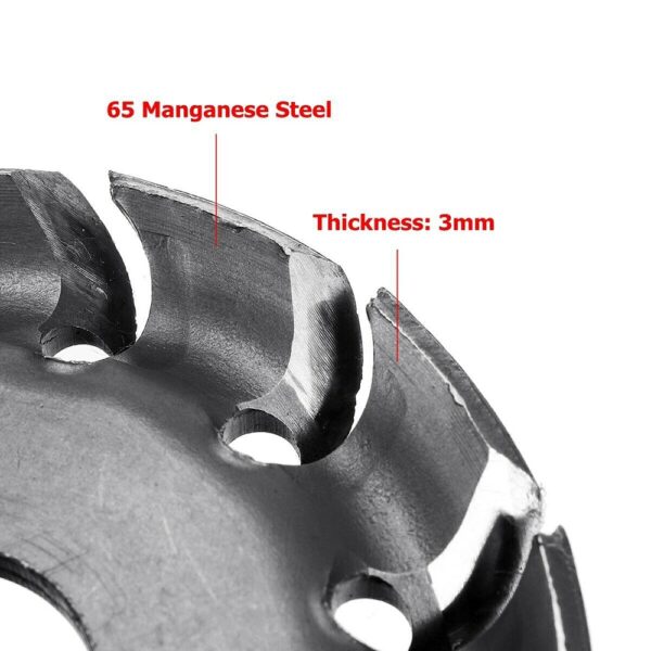 12 zuba 16 mm rupe 65 mm brusilica za oblikovanje drveta disk brusilica za oblikovanje drveta za 100 za 3