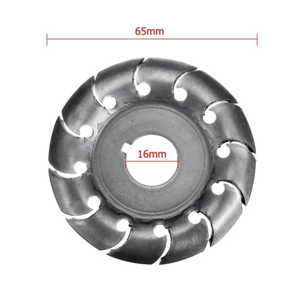 12 tennur 16mm hola 65mm viðarmótandi diskakvörn diskur viðarmótandi diskur fyrir 100 4