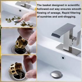 Universal Wash Basin Bounce Drain Filter - image 2