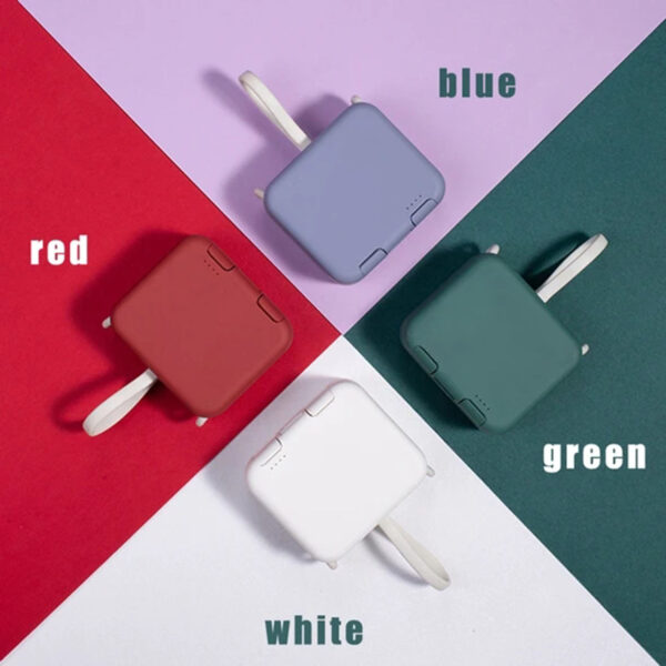 2020 New Multi Function With Own Cord Handbag Back Clip Power Bank Mobile Power Hogard 3