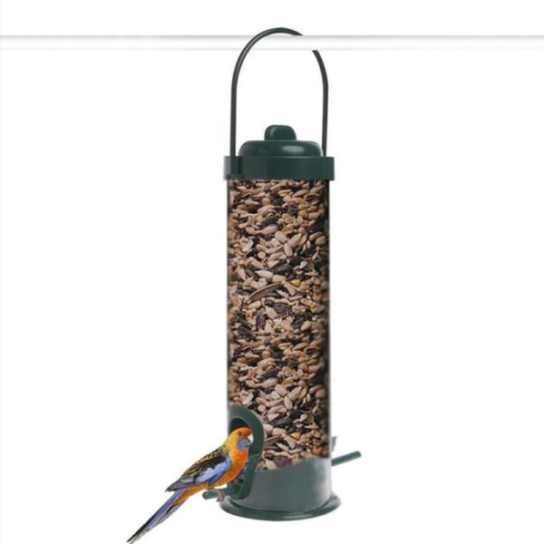 Bird Feeders Hanging Type Outdoor Pet Bird Seeds Food Feeder Tree Garden Snacks Bucket Holder Bird 1