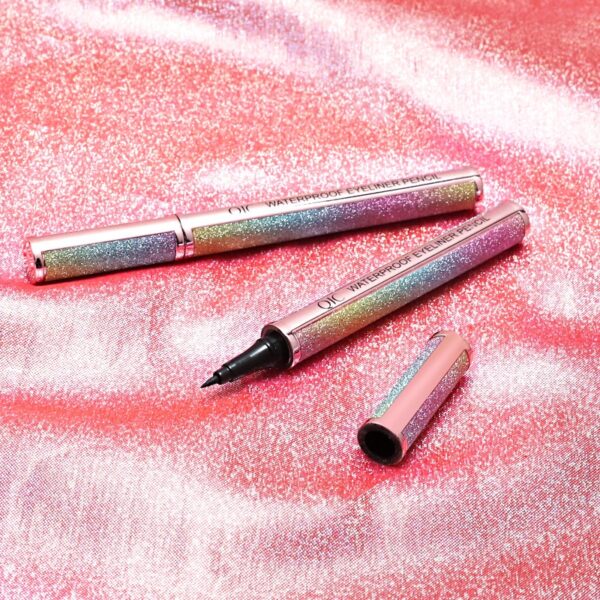 Itim na eyeliner hindi tinatagusan ng tubig pangmatagalang pampaganda ng mga kababaihan Cosmetic Eye Liner Pencil Makeup Crayon Eyes Marker 5
