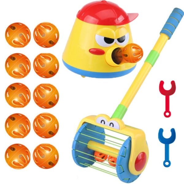Играчка за креативност играчки за игралиште за топови со топка за играчи 360 слободно одење Играчки за садови за топови за момчиња електрични