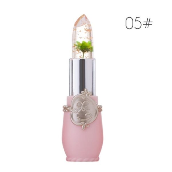 Crystal Jelly Flower Lipstick Temperatur Färgförändrande läppbalsam Makeup Fuktgivande Långvariga Magiska läppstift 4.jpg 640x640 4