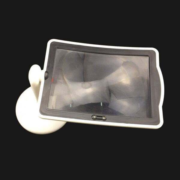 Eye Magnifying Glass Glasses Magnifier with Illumination Rotation Rotary Reading Brighter Viewer Desktop Large Screen 2LED 3
