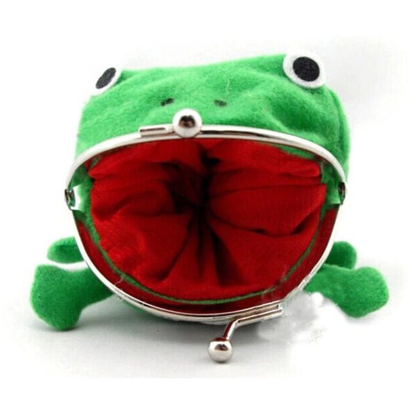 Hokage Ninjia Naruto Frog Coin Purse Cosplay Props Frog Wallet Anime Cartoon Manga Franela Monedero 2