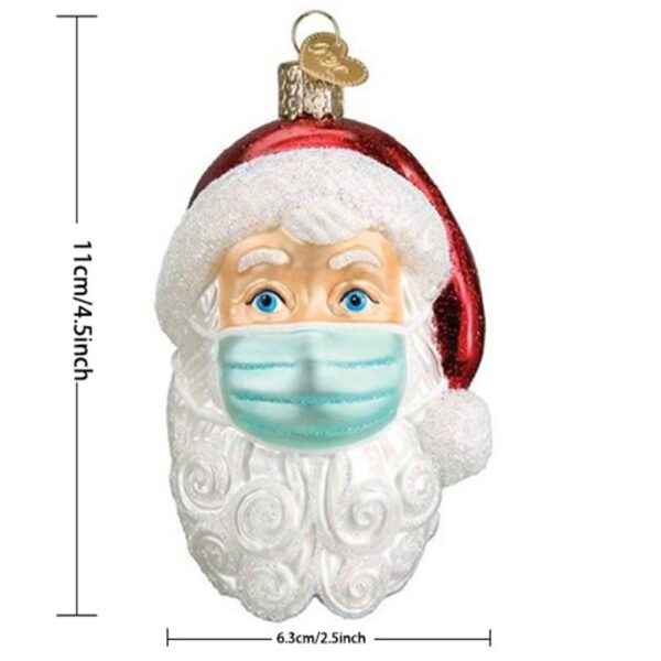 Pèsonalize Santa Claus Of Ornament 2020 Christmas Holiday Decorations Christmas Tree Pendant Decorations 930 4