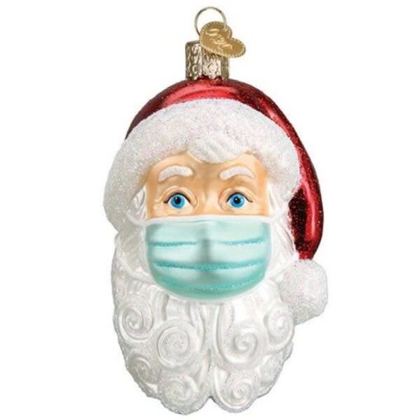 Pèsonalize Santa Claus Of Ornament 2020 Nwèl Jou Ferye Dekorasyon Nwèl Pyebwa Nwèl Dekorasyon Pendant 930