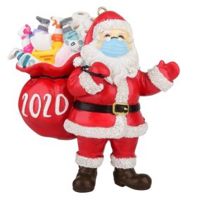 2020 Quarantine Christmas Tree Pendant - image 2