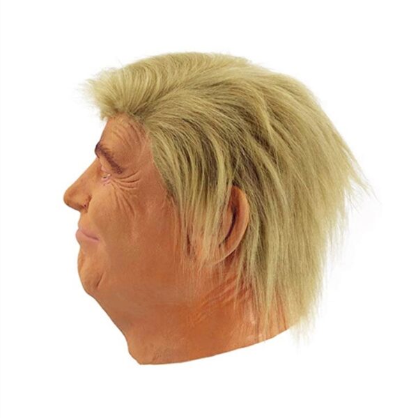 Trump Latex Animal full Head face human Mask for Mask Festival Halloween Easter Costume Party cosplay 5