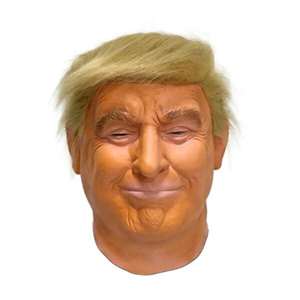 Trump Latex Animal full Head face human Mask for Mask Festival Halloween Easter Costume Party cosplay