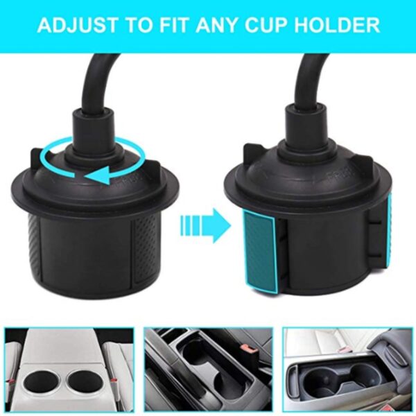 Universal Car Telephone Stand Cup Holder Drink Bottle Mount Support Smartphone Mobile Phone Accessories This is 1