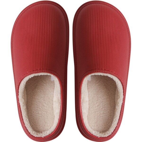 Waterproof Non Slip Home Slippers Winter Warm Home Women Indoor Cotton Non slips Ladies Soft Slippers 3.jpg 640x640 3