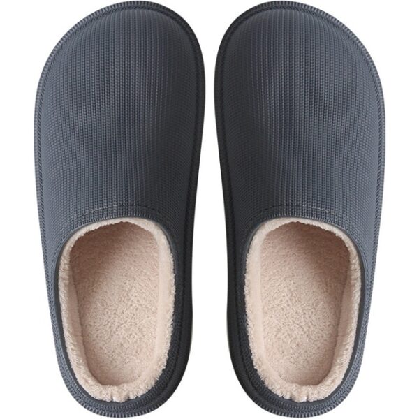Waterproof Non Slip Home Slippers Winter Warm Home Women Indoor Cotton Non slips Ladies Soft Slippers 6.jpg 640x640 6
