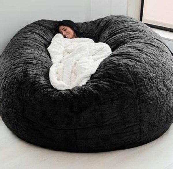 dropshipping fur giant removable washable bean bag bed cover living room furniture lazy sofa coat 1.jpg 640x640 1