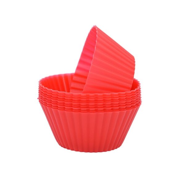 12pcs Set Silicone Cake Mold Round Shaped Muffin Cupcake Baking Molds Kitchen Cooking Bakeware Maker DIY 9.jpg 640x640 9