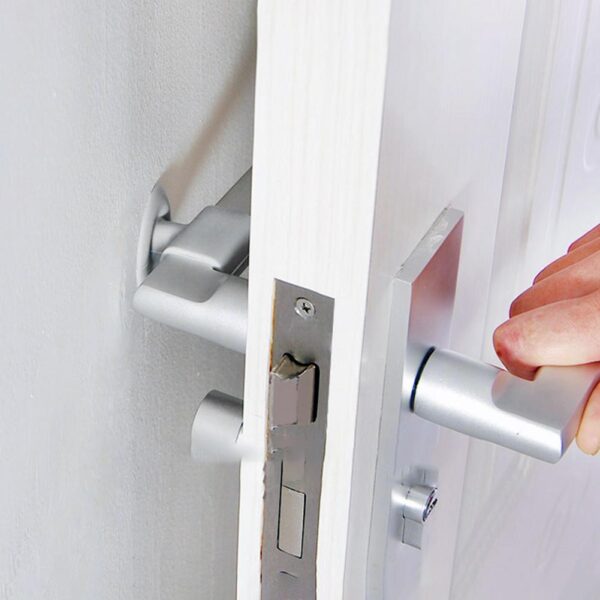 2PCS Doorknob Wall Mute Crash Pad Door Cabinet Door Handle Lock Silencer Anti collision Silicone Doorknob 4