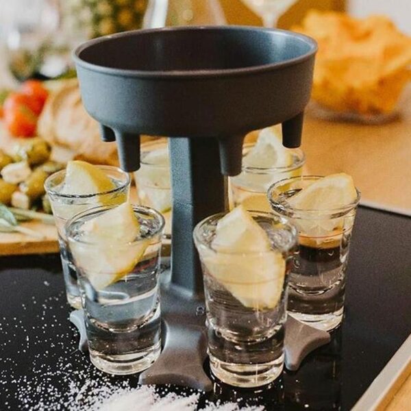 6 Shot Glass Dispenser Holder Carrier Party Gifts Drinking Games Shot Glasses Get The Party Started 4