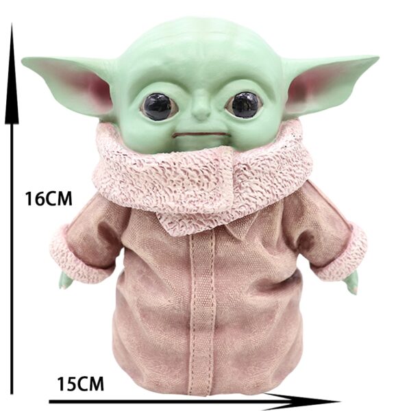 8CM 16CM 30CM Star Wars Glow Yoda Baby Action Figure Toys Yoda Figur Toys Yoda Master 1