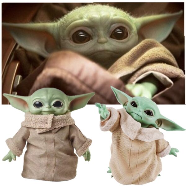 8CM 16CM 30CM Star Wars Glow Yoda Baby Action Figure Παιχνίδια Yoda Figure Toys Yoda Master