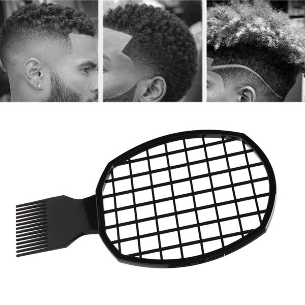 African Hairdressing Twist Wave Curly Hair Comb Professional Salon Barber Mesh Sponge Tin Foil Hot Brush