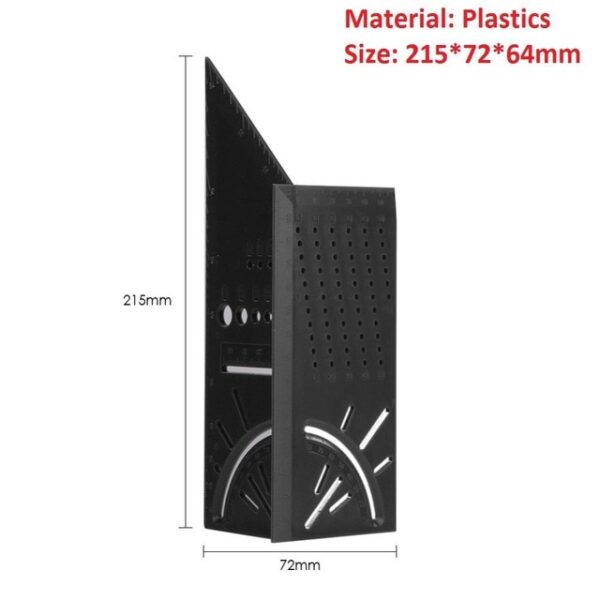 Μαύρο αλουμίνιο πλαστικό Scriber Dovetail Marking Template Vertical Angle Calibration Πρακτικός οδηγός Marker Woodworking Tool 3.jpg 640x640 3