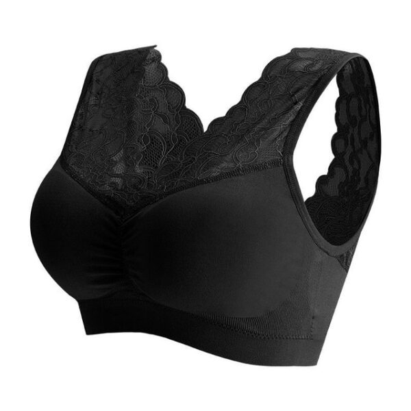 Bras Fyrir konur Plus Stærð Óaðfinnanlegur Bra Andar nærföt Þráðlaus Beauty Back Pad Push Up