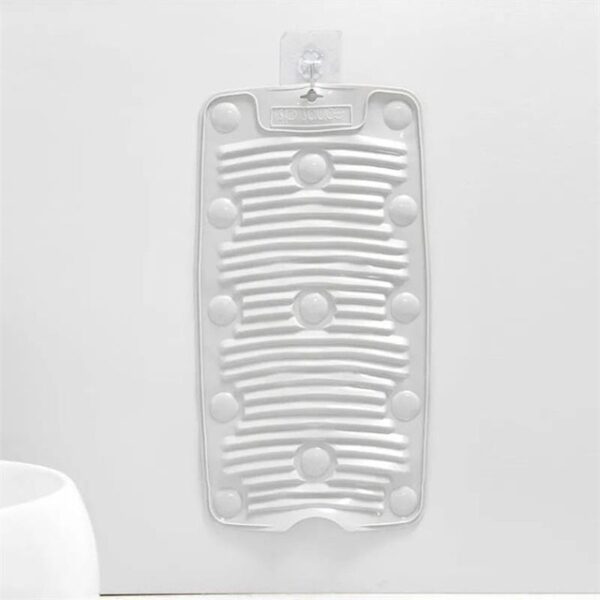 Creative Washboard Anti Slip Washing Board Portable Collapsible Cleaning Plate Silicone Laundry Mat Laundry Household