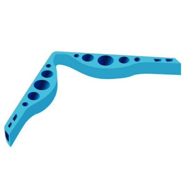 Flexibleկուն, դիմացկուն հակամառախուղային ակնոցներ Նորաձև փափուկ սիլիկոնային քթի կամրջի հոլովակ ընդարձակվող դիմակի ամրակապիչ
