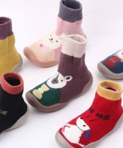 Knit Booties Unisex Baby Shoes First Shoes Baby Walkers Toddler First Walker Baby Girl Kids Soft