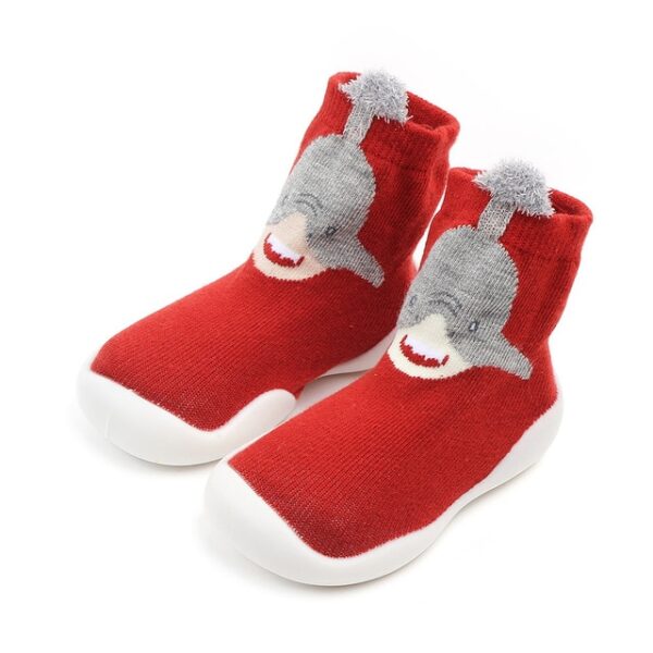 Rajut Booties Unisex Sepatu Bayi First Shoes Baby Walker Balita First Walker Bayi Gadis Anak Lembut 5.jpg 640x640 5