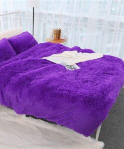 Long hair duvet cover set 150 200cm RU family bedding warm fleece grey blanket cover bedclothes 3.jpg 640x640 3