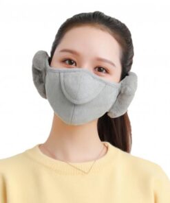 Men Women Winter Two in one Earmuffs Warm Mask Dust proof Cold proof Riding Ear Muff 2.jpg 640x640 2